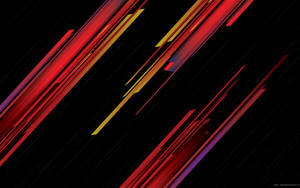 Ταπετσαρία γραμμών glitch AMOLED σε ποικίλα χρώματα.