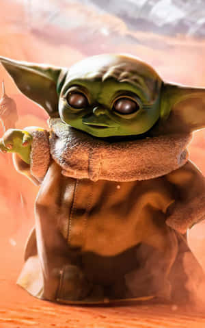 Baby Yoda Phone — Pixel Tablet Ταπετσαρία