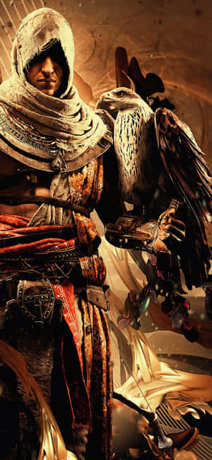 Φόντο Iphone X Assassin's Creed Origins — Realme Neo Ταπετσαρία