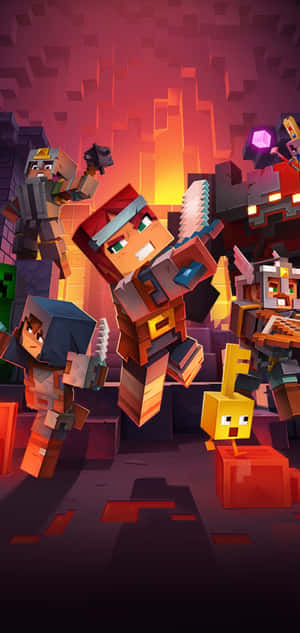 Φόντο Minecraft για Pixel 3 — Xiaomi 17 Max Ταπετσαρία