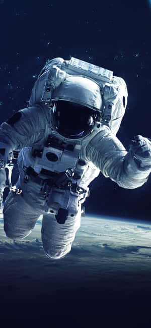 Astronaut iPhone — iPhone 16 Plus Ταπετσαρία