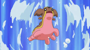 Δυναμικός Gastrodon σε Δράση — Anime Ταπετσαρία