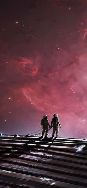 Astronaut Iphone — Samsung S23 Ταπετσαρία