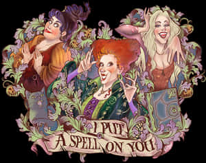 Διαφανές κλιπάρτ Hocus Pocus - Δωρεάν Λήψη PNG Hocus Pocus — Μάγισσα αισθητική GIF Ταπετσαρία