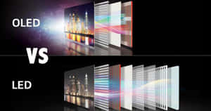 Εικόνες OLED — Δύο οθόνες GIF Ταπετσαρία
