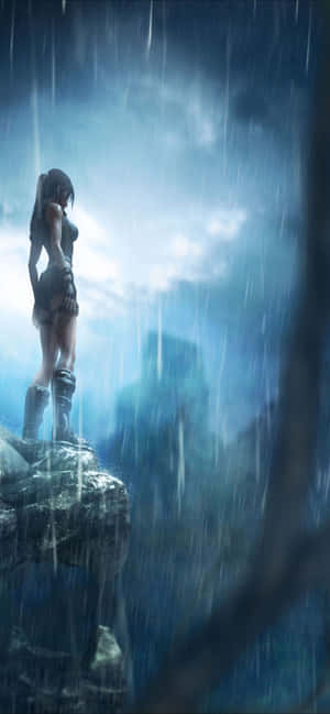 Iphone Xs Max Rise Of The Tomb Raider Background — iPhone 15 Pro Max Ταπετσαρία