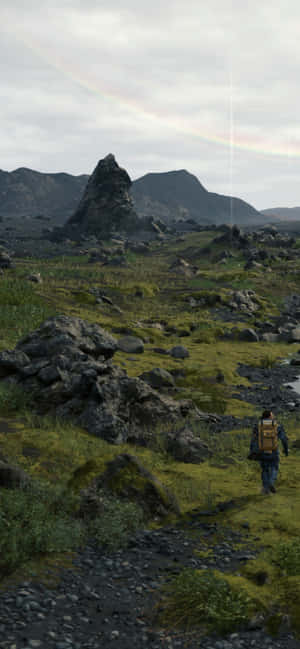 Iphone Xs Max Death Stranding Φόντο — Realme GT 8 Pro Ταπετσαρία