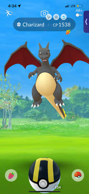 Εικόνες Charizard — Honor Win Turbo Ταπετσαρία