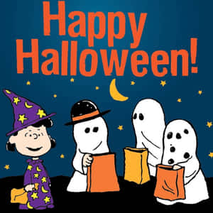 Εικόνες Halloween του Τσάρλι Μπράουν — iPad Pro 11 Ταπετσαρία