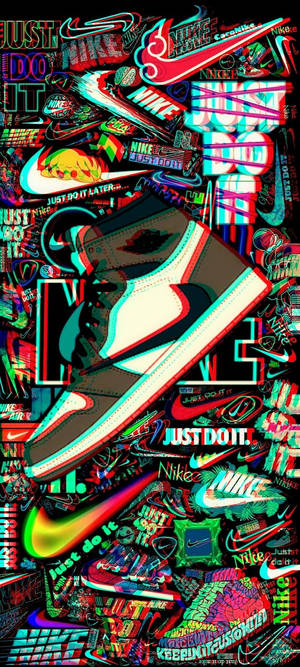 Nike Graffiti — Γαλαξίας A07s Ταπετσαρία