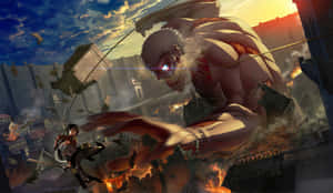 Φόντο Attack On Titan — Attack on titan Ταπετσαρία