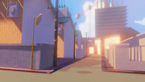 Εικόνες Πόλης Anime — Ανιμέ πόλη GIF Ταπετσαρία