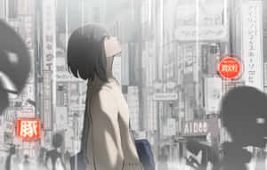 Εικόνες Anime City — Ανιμέ πόλη GIF Ταπετσαρία