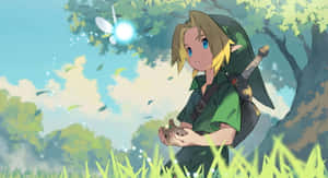 Εξερευνήστε τον κόσμο του Legend Of Zelda — Θρύλος του ζέλντα GIF Ταπετσαρία