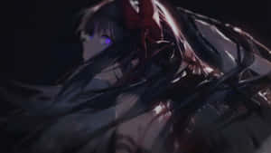 Μωβ φόντο anime