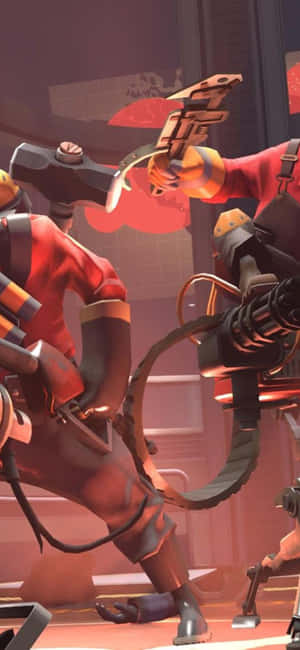 Iphone Xs Team Fortress 2 Φόντο — Xiaomi 15S Pro Ταπετσαρία