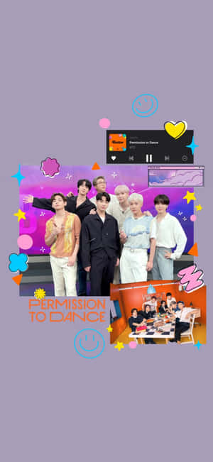 Bts Permission To Dance — iPhone Xs Ταπετσαρία