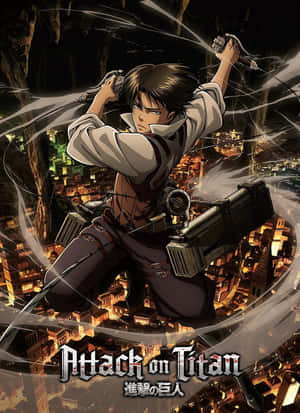 Επίθεση στον Τιτάνα Anime Levi Ackerman — Attack on titan Ταπετσαρία