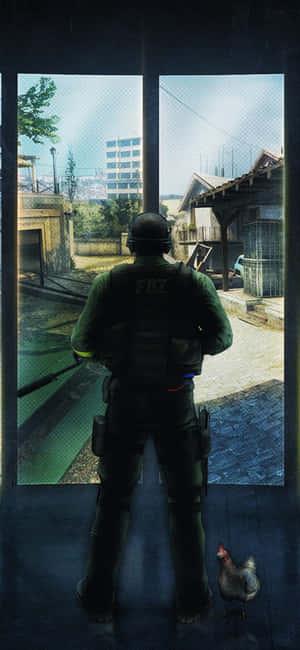 Iphone Xs Counter-strike Global Offensive Φόντο — HMD Luma Ταπετσαρία