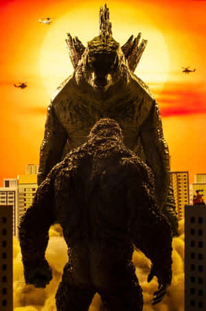 Επική Αναμέτρηση μεταξύ Godzilla και Kong — Huawei MatePad 11.5 (2026) Ταπετσαρία