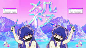 Επιτραπέζια Τέχνη Anime PFP Αισθητική — Anime aesthetic GIF Ταπετσαρία