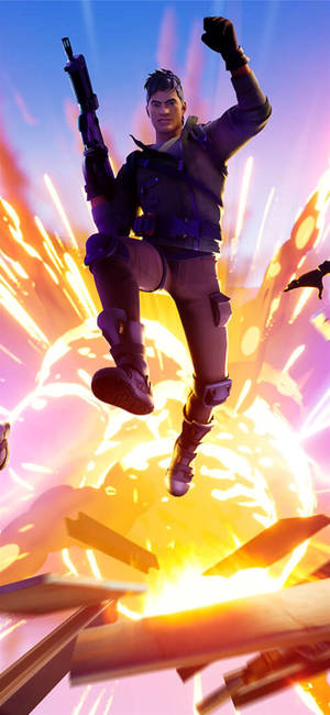 1080 Fortnite — Γαλαξίας A27 Ταπετσαρία