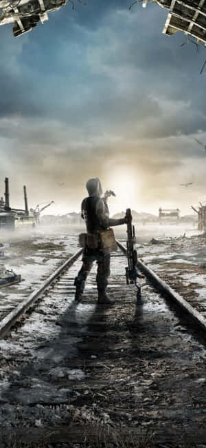 Iphone X Metro Exodus Υπόβαθρο — Infinix GT 50 Pro Ταπετσαρία