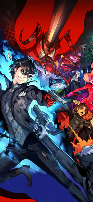 Persona 5 iPhone — Redmi Note 14S Ταπετσαρία