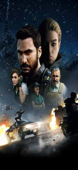 Φόντο iPhone X Just Cause 4 — Γαλαξίας A17 Ταπετσαρία