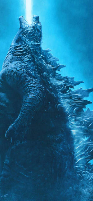 Όμορφη HD αισθητική ατομική αναπνοή Godzilla King Of The Monsters ταπετσαρία — iPhone 16 Ταπετσαρία