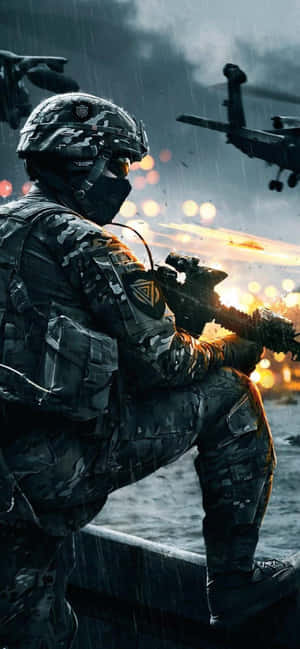 Iphone Xs Max Battlefield 4 Background — OnePlus Nord CE Ταπετσαρία