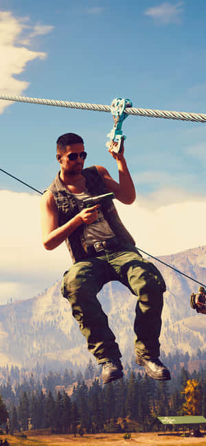 Φόντο iPhone Xs Far Cry 5 — Honor 500 Pro Ταπετσαρία