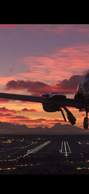 Φόντο iPhone Xs Microsoft Flight Simulator — HMD Luma Ταπετσαρία