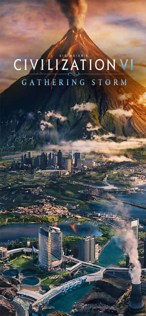 Iphone X Civilization V Φόντο — Huawei nova 15 Max Ταπετσαρία