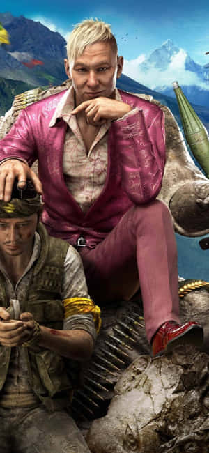 Iphone Xs Far Cry 4 Φόντο — Galaxy S24 Ταπετσαρία