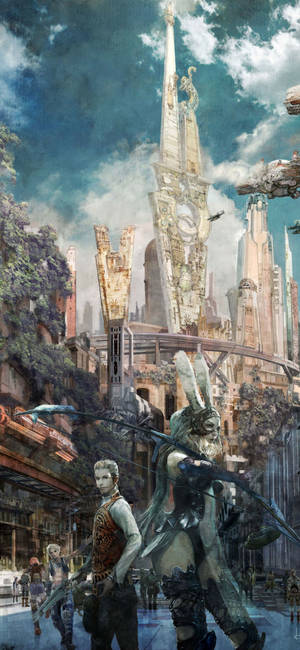 Final Fantasy Iphone — Γαλαξίας A37 Ταπετσαρία