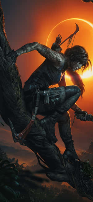 Iphone Xs Max Rise Of The Tomb Raider Background — Pixel 11 Pro XL Ταπετσαρία