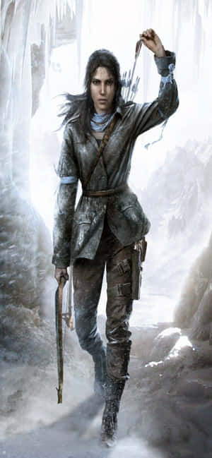 Iphone Xs Max Rise Of The Tomb Raider Background — iPhone 11 Pro Max Ταπετσαρία