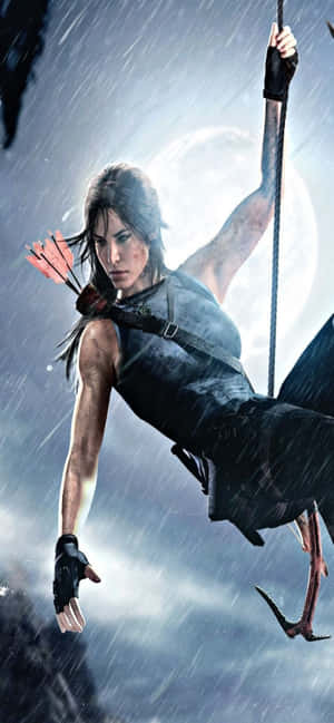 Φόντο Iphone Xs Max Rise Of The Tomb Raider — Samsung S23 Ταπετσαρία