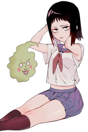 Η Tome Kurata επιδεικνύει τις μαγικές της δυνάμεις σε μια μαγευτική πόζα — iPhone Duo Ταπετσαρία