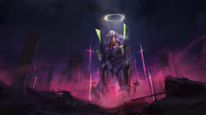 Φόντο Neon Genesis Evangelion — 新世紀エヴァンゲリオン Ταπετσαρία