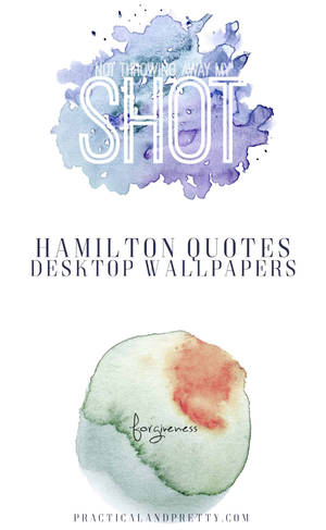 Ταπετσαρία αισθητικής τραγουδιών Hamilton My Shot και Forgiveness — Galaxy Tab Ταπετσαρία
