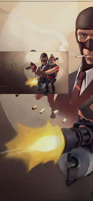 Iphone Xs Team Fortress 2 Φόντο — Redmi Note 17 Ταπετσαρία