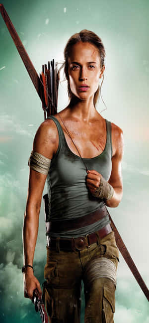 Iphone Xs Max Rise Of The Tomb Raider Φόντο — iPhone 16 Pro Max Ταπετσαρία
