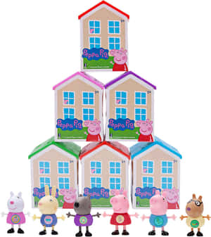 Οικογενειακές Εικόνες Peppa Pig — Galaxy Z Flip 8 Ταπετσαρία