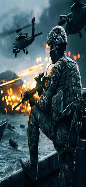 Iphone Xs Max Battlefield 4 Φόντο — Nubia Neo 5 Ταπετσαρία