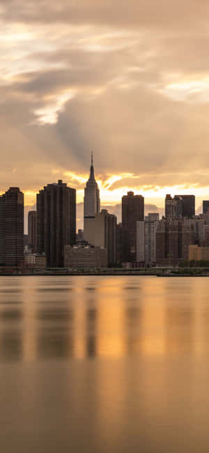 Iphone Xs Ny City Background — Tecno Camon Ταπετσαρία