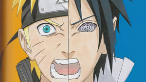 Ταπετσαρία Θυμωμένοι Naruto και Sasuke — Naruto kai sasuke Ταπετσαρία