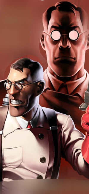 Iphone Xs Max Team Fortress 2 Φόντο — Samsung Galaxy S20 Ταπετσαρία