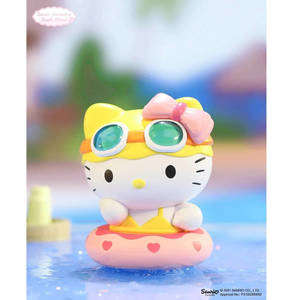 Καλοκαιρινή Καρτούν Hello Kitty PFP — Κινούμενο σχέδιο γάτας GIF Ταπετσαρία